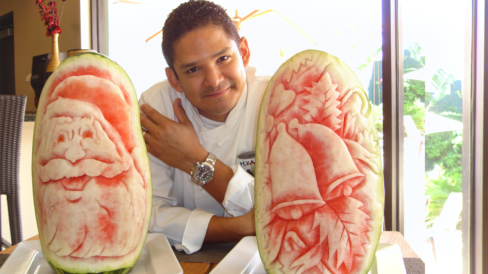 Fruit Carving Chef Abel